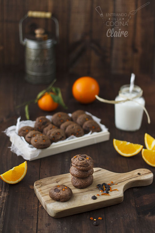 Orange and Chocolate Cookies - Galletas chocolate naranja 004_1