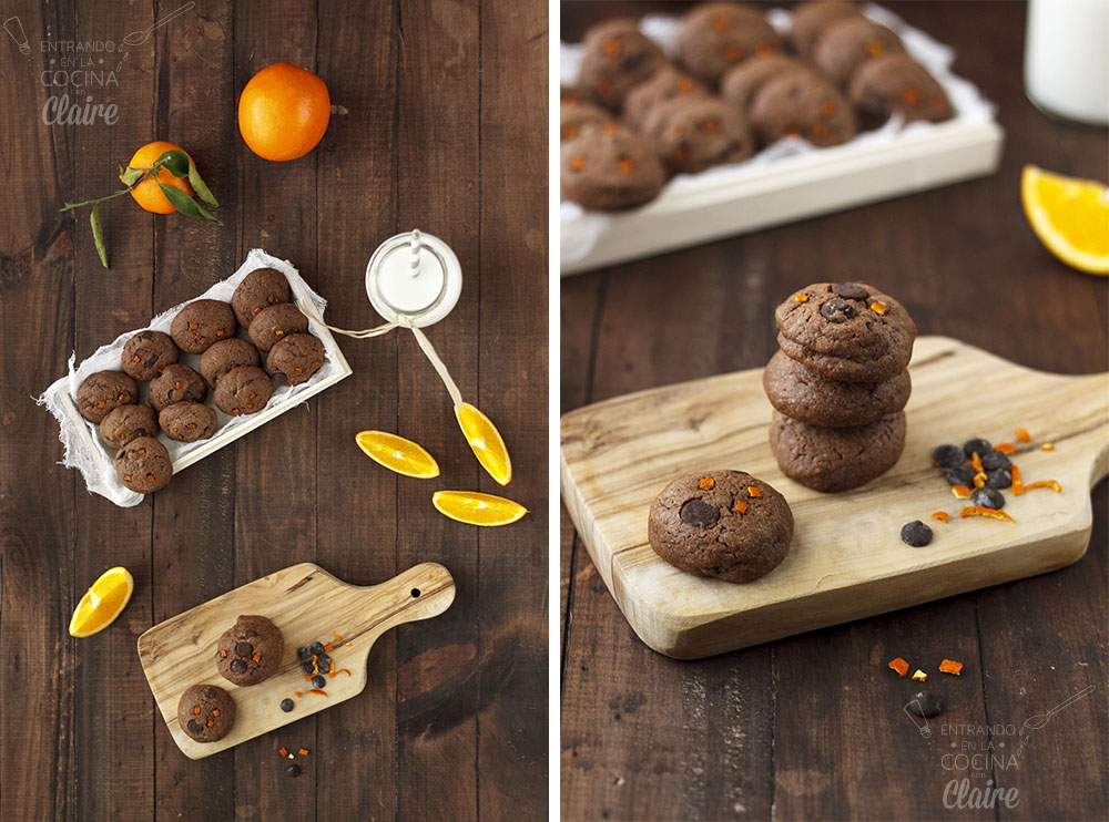 Orange and Chocolate Cookies - Galletas chocolate naranja 005_2